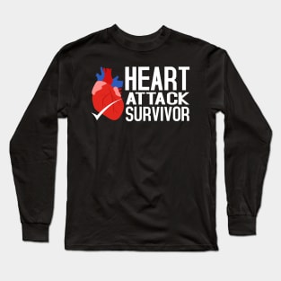 Heart Attack Survivor Long Sleeve T-Shirt